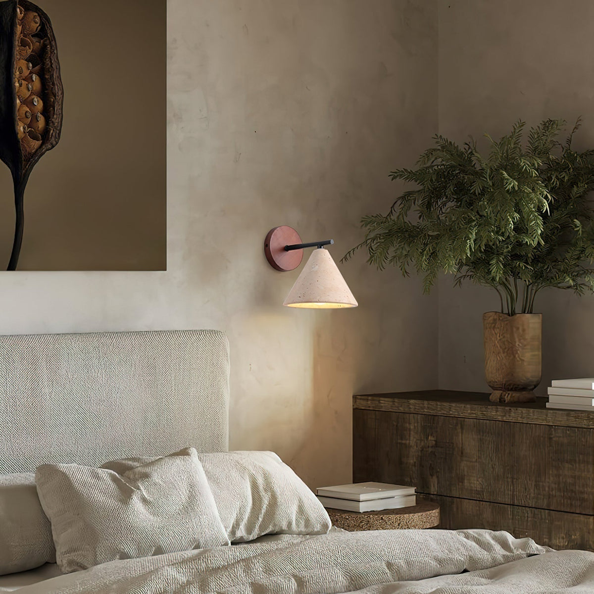 Tavero Moderne wandlamp conusvormig