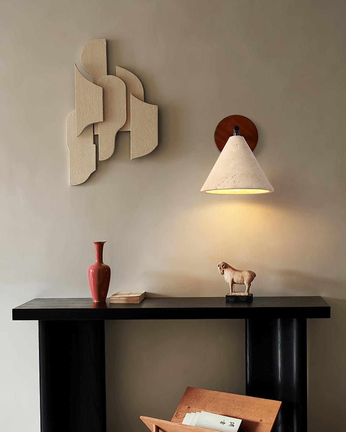 Tavero Moderne wandlamp conusvormig