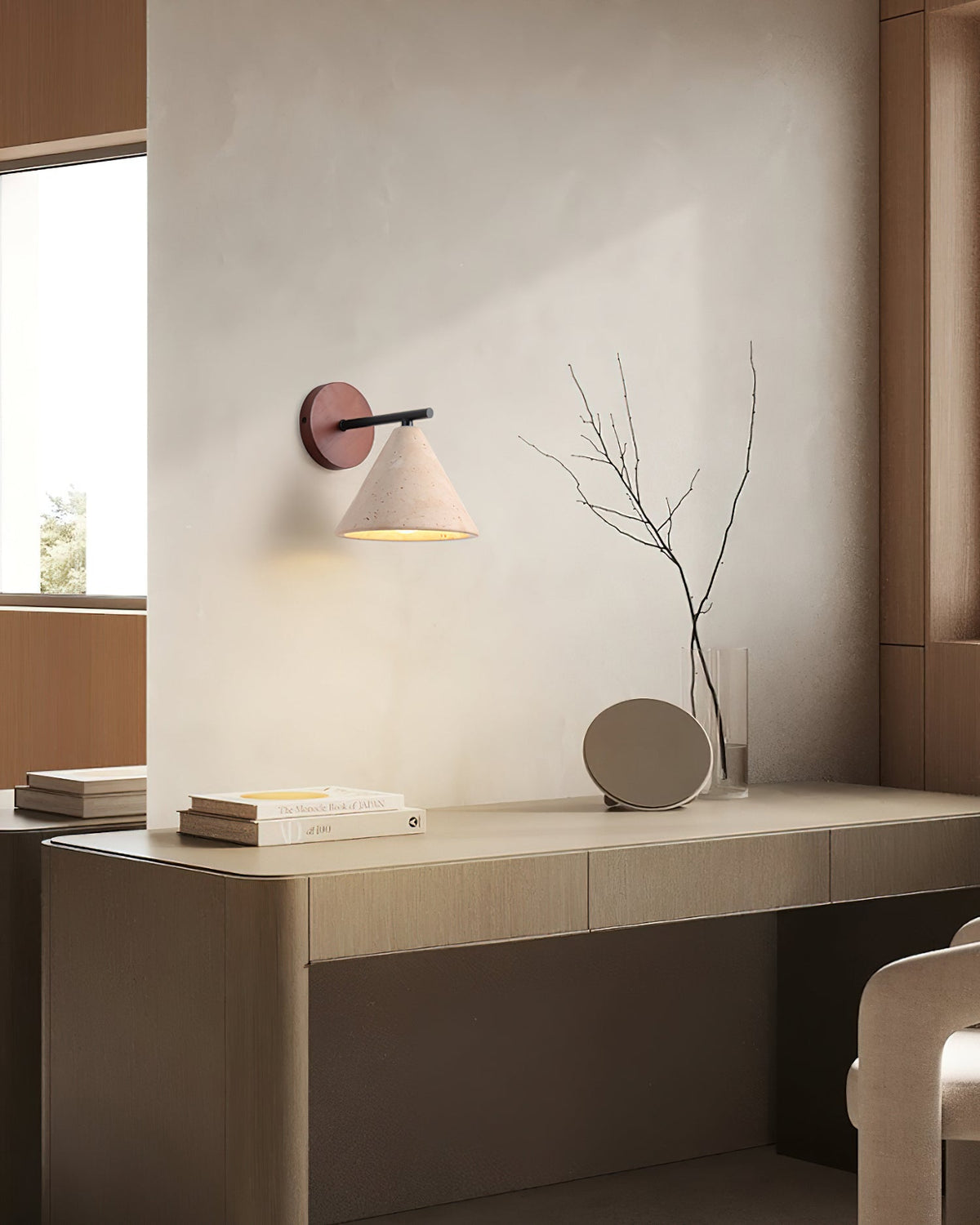 Tavero Moderne wandlamp conusvormig