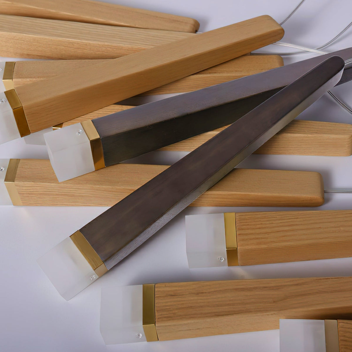 Sylielle Firewood Stick Hout Kroonluchter