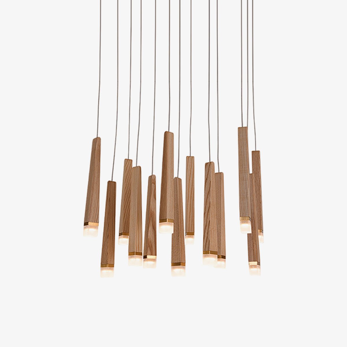 Sylielle Firewood Stick Hout Kroonluchter