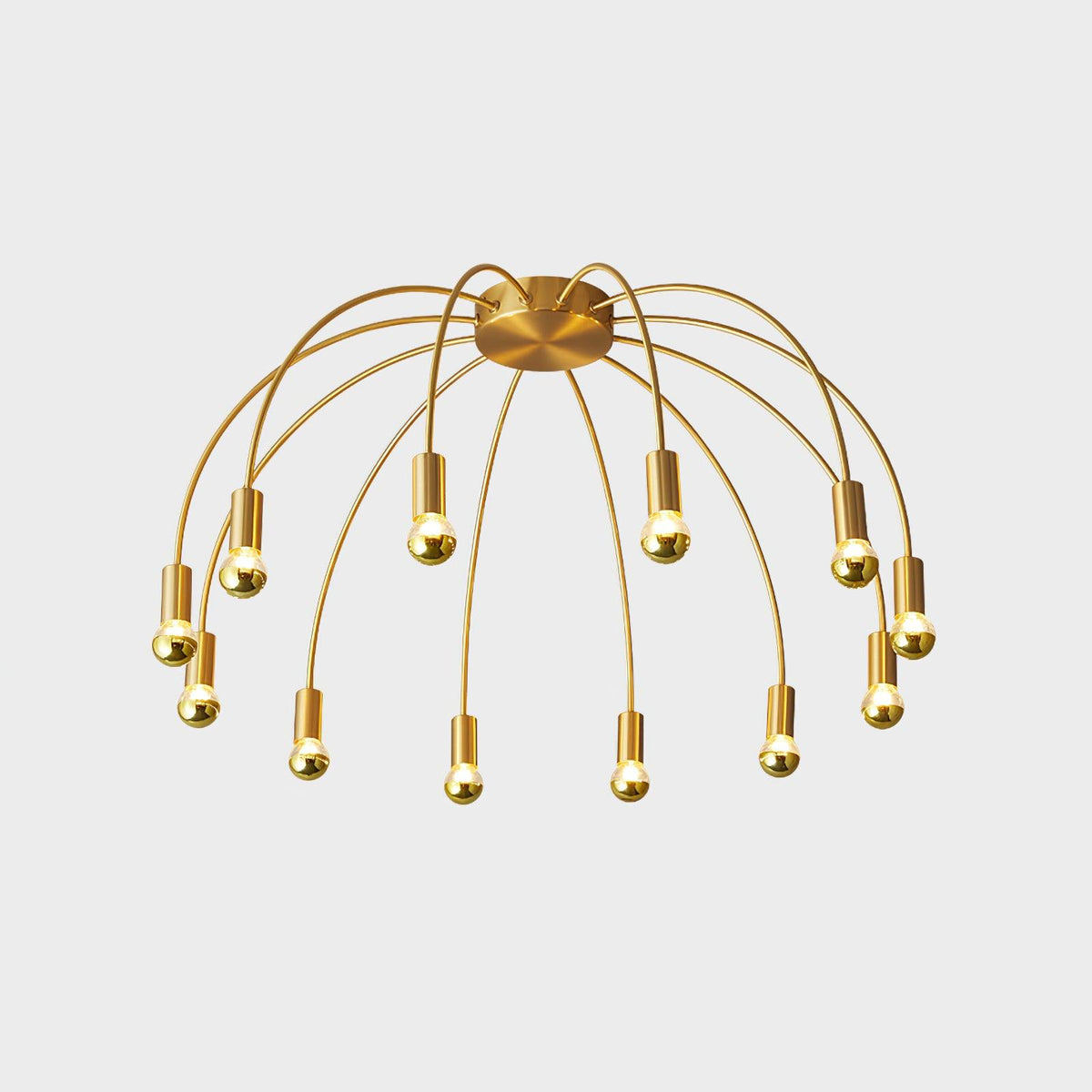 Sage luxe glas plafondlamp