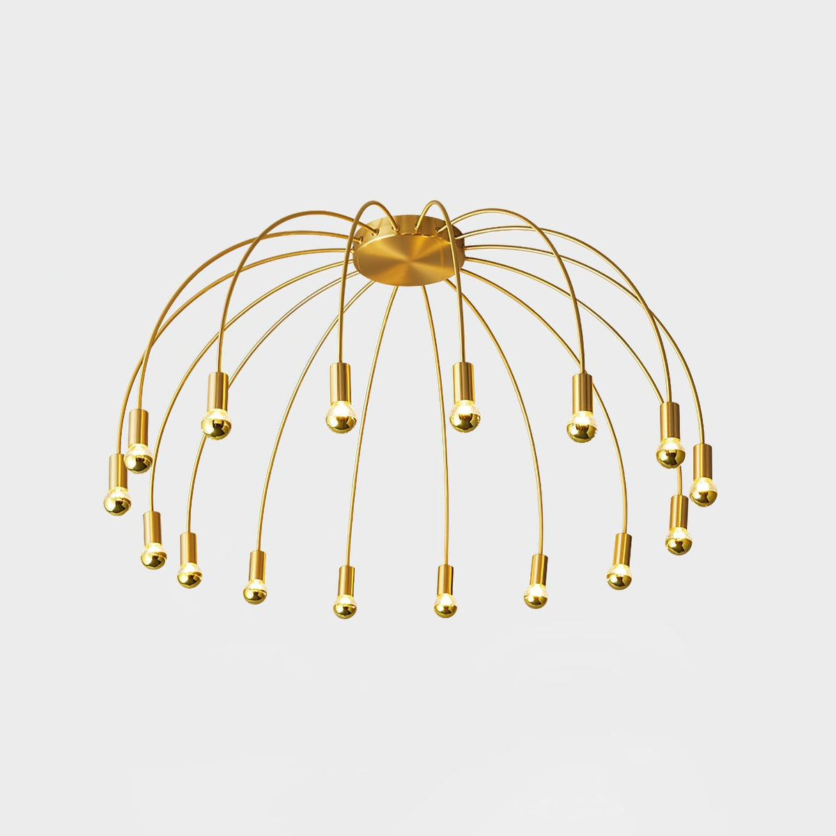 Sage luxe glas plafondlamp