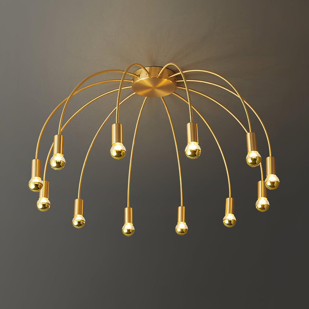 Sage luxe glas plafondlamp