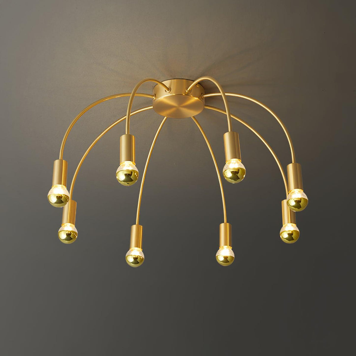 Sage luxe glas plafondlamp