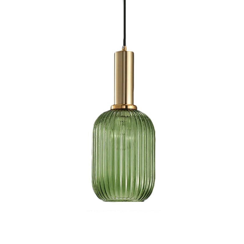 Viremont hanglamp van glas met ribbelglas
