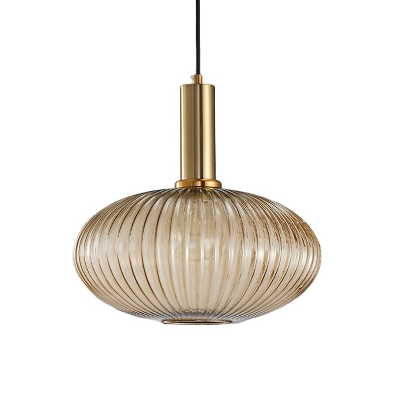 Viremont hanglamp van glas met ribbelglas