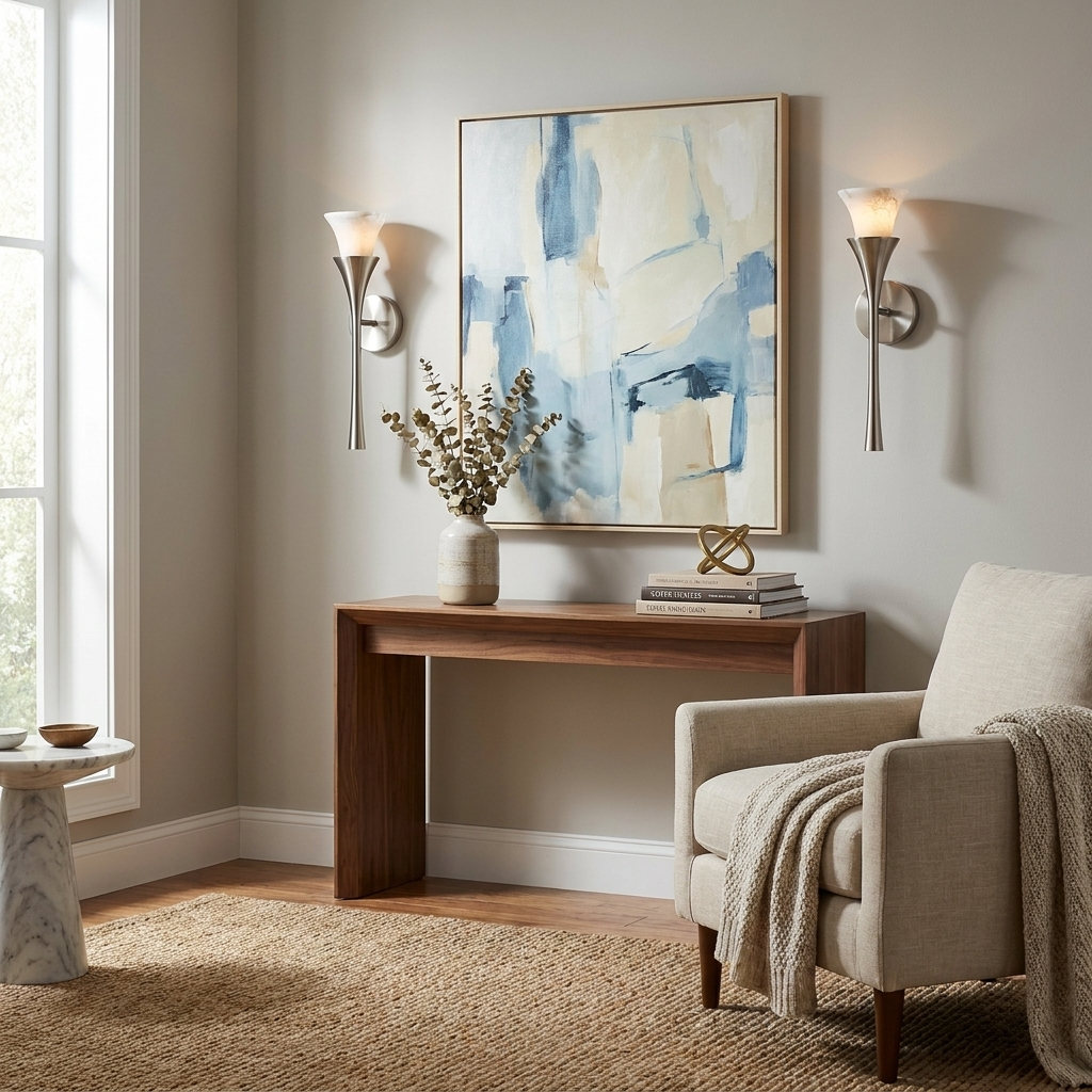 Kestleigh albast wandlamp