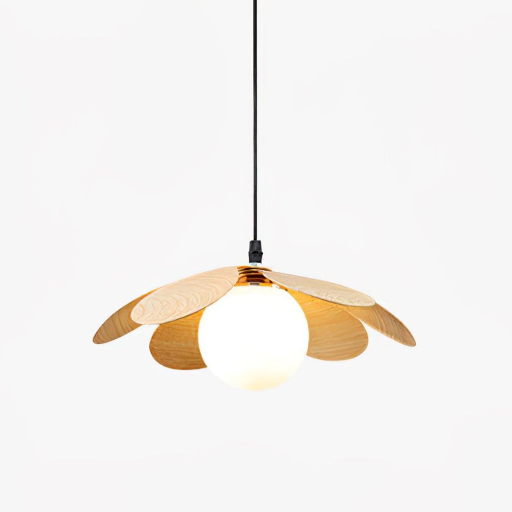 Arlenis hanglamp met glas in minimalistisch ontwerp
