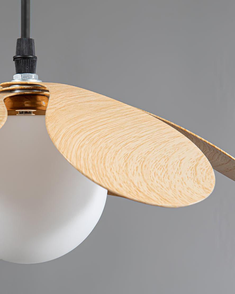 Arlenis hanglamp met glas in minimalistisch ontwerp