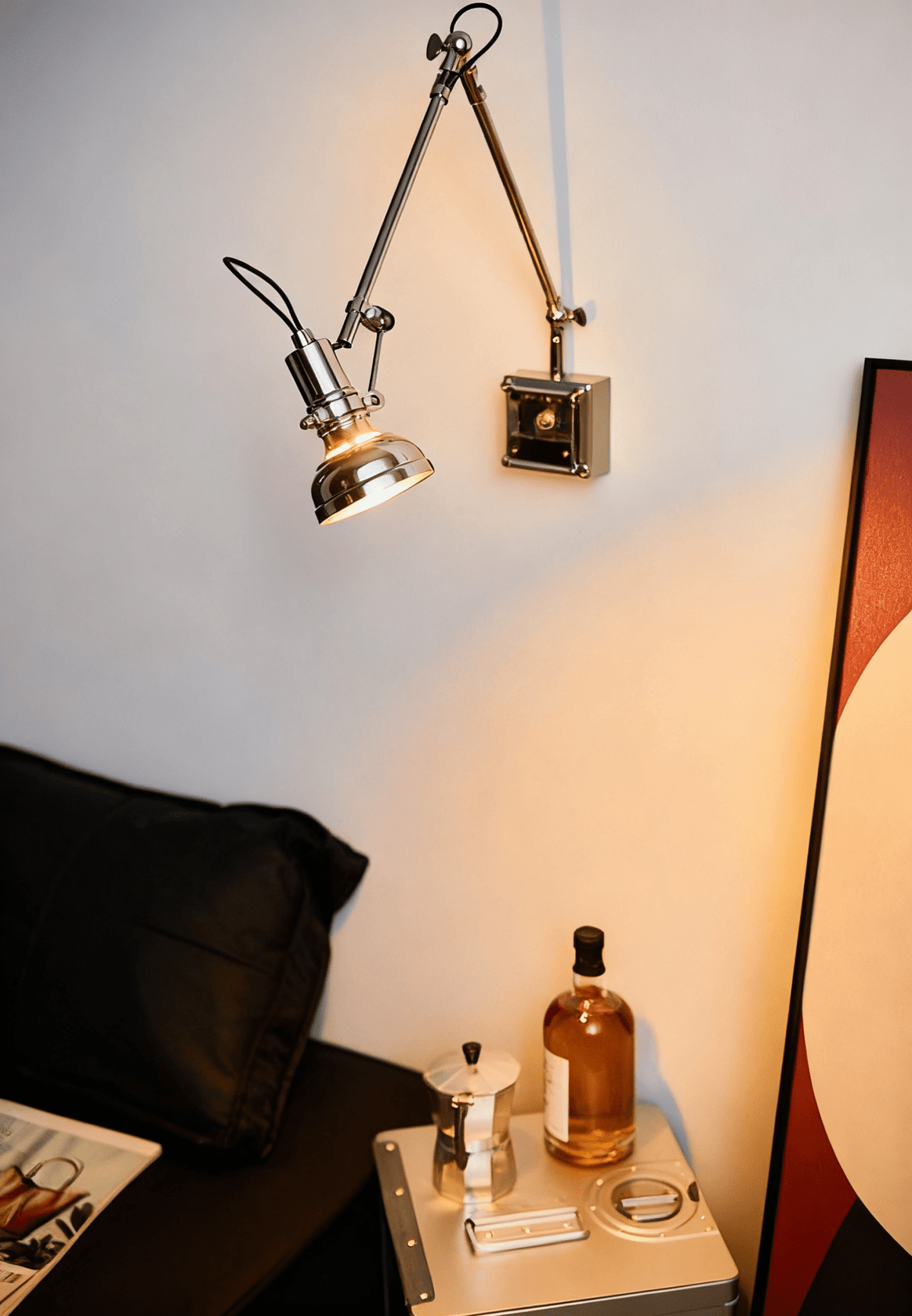 Rue Arm wandlamp
