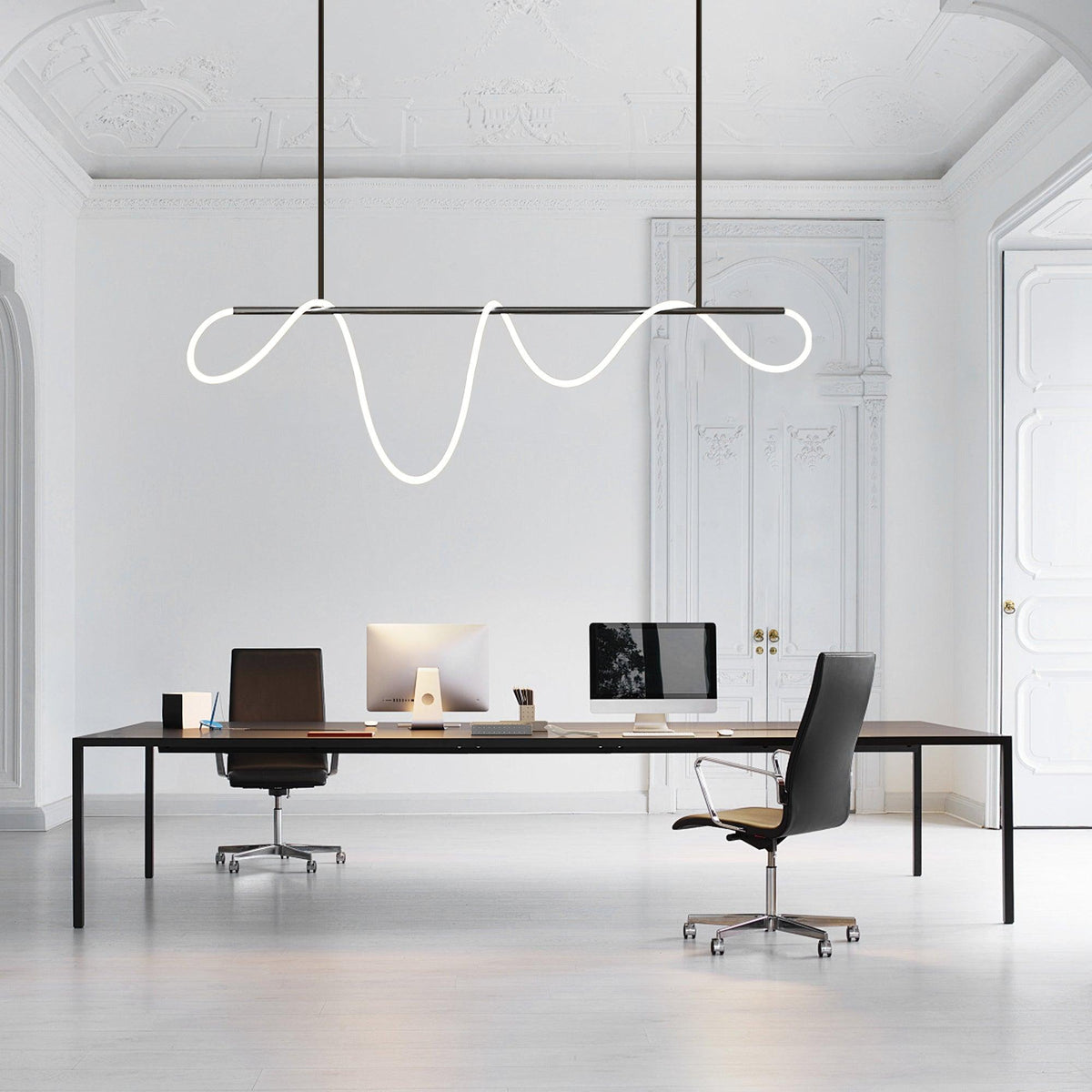 Vocor Kroonluchter Flexibel Silicone Curve Modern Elegant