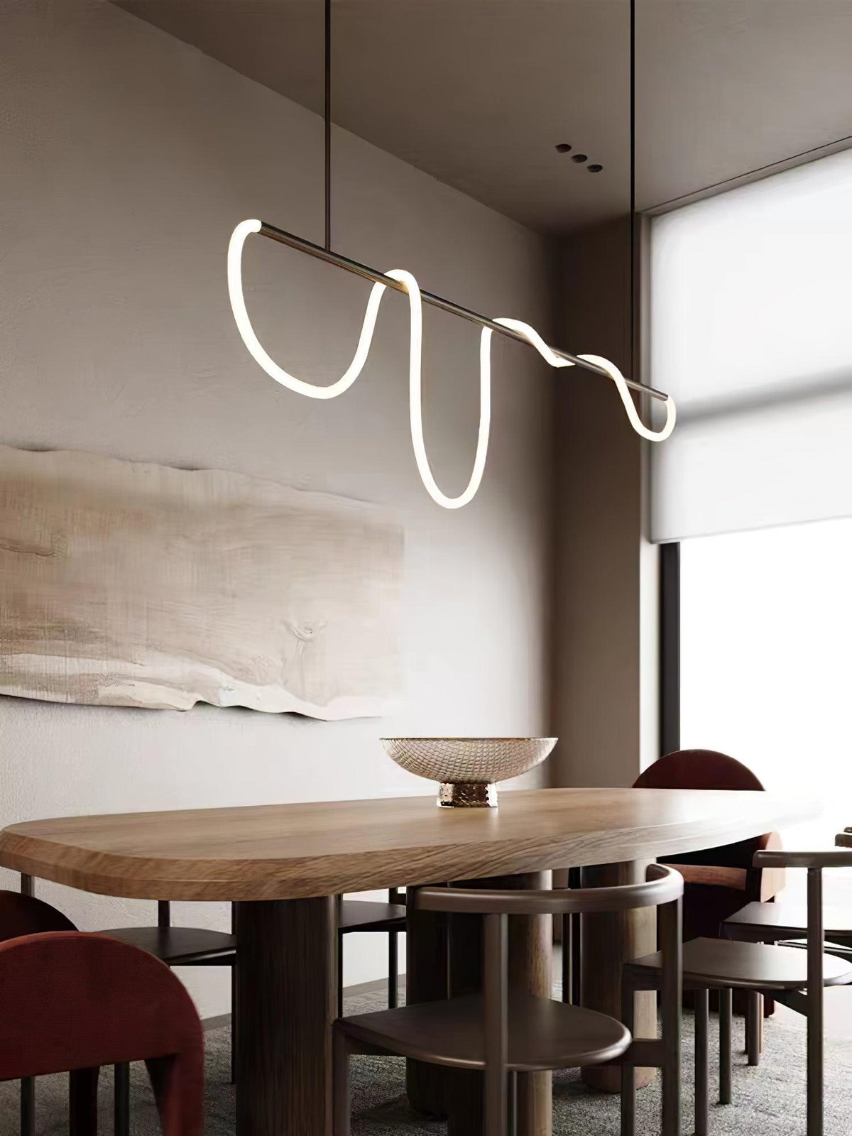 Vocor Kroonluchter Flexibel Silicone Curve Modern Elegant