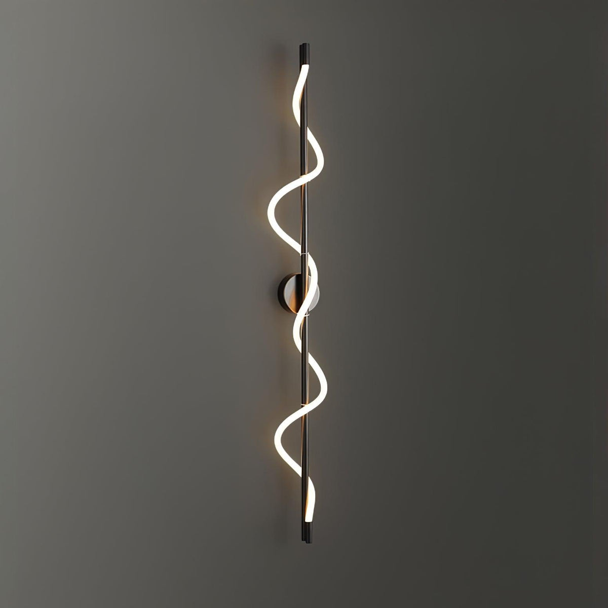 Nivelo sculpturale messing siliconen wandlamp