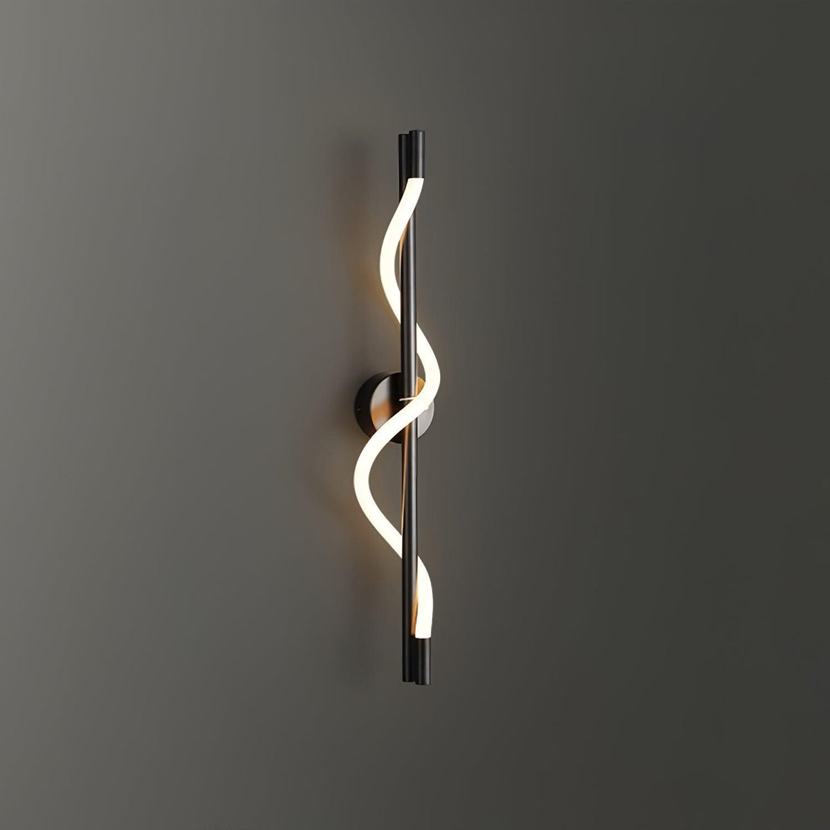 Nivelo sculpturale messing siliconen wandlamp