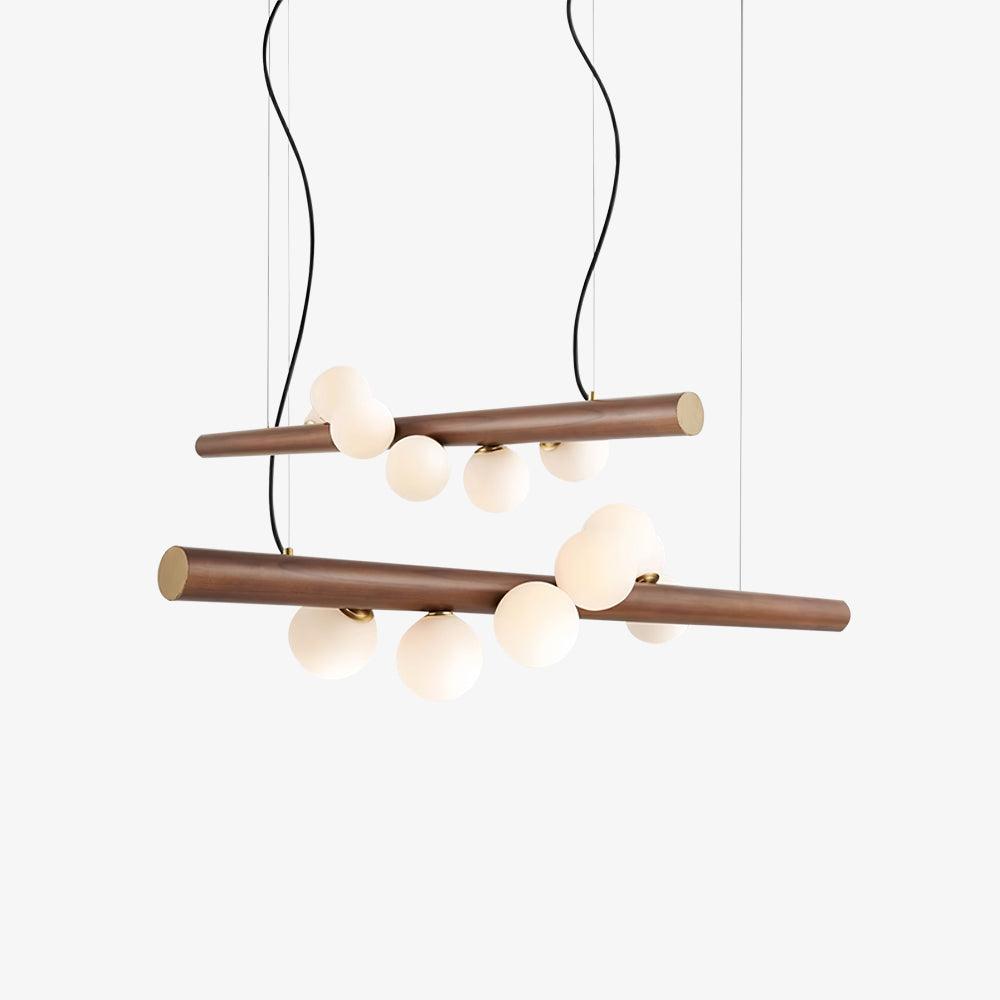 Arox Scandinavische houten hanglamp