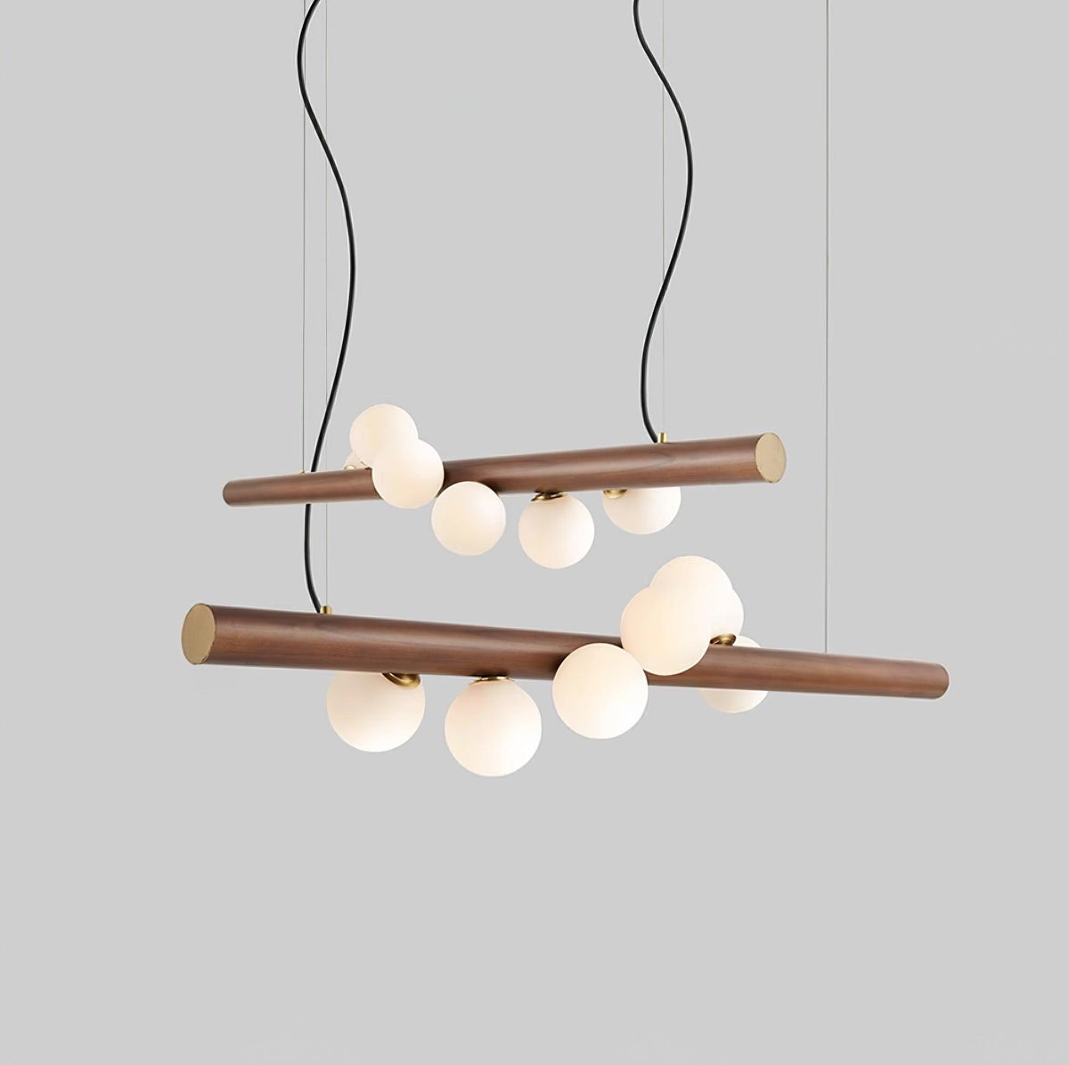 Arox Scandinavische houten hanglamp