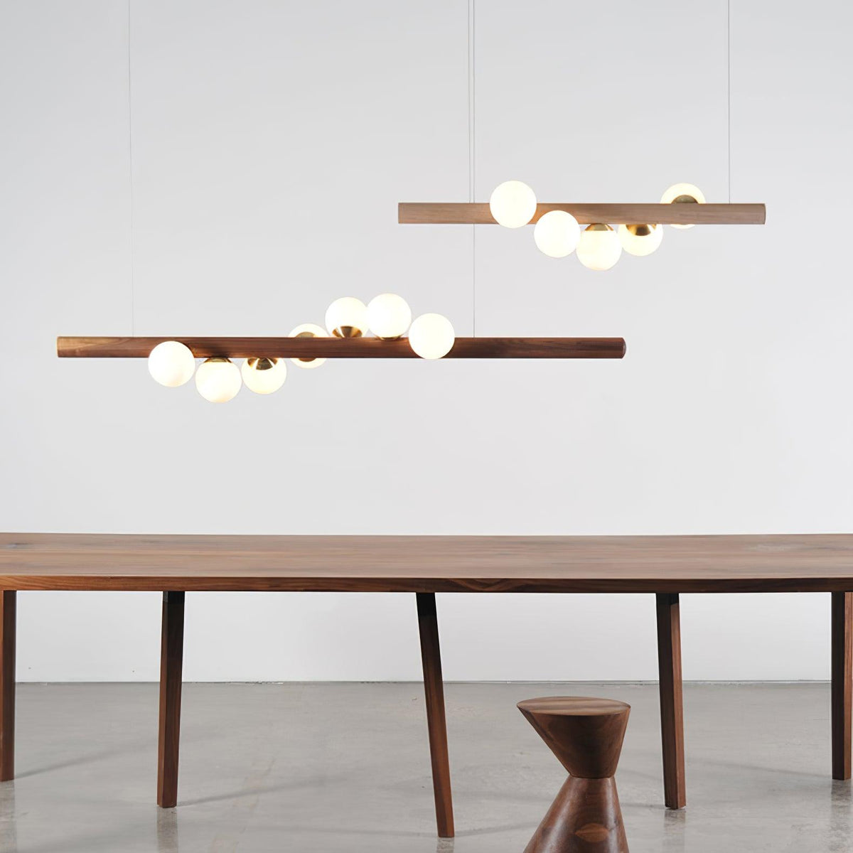 Arox Scandinavische houten hanglamp