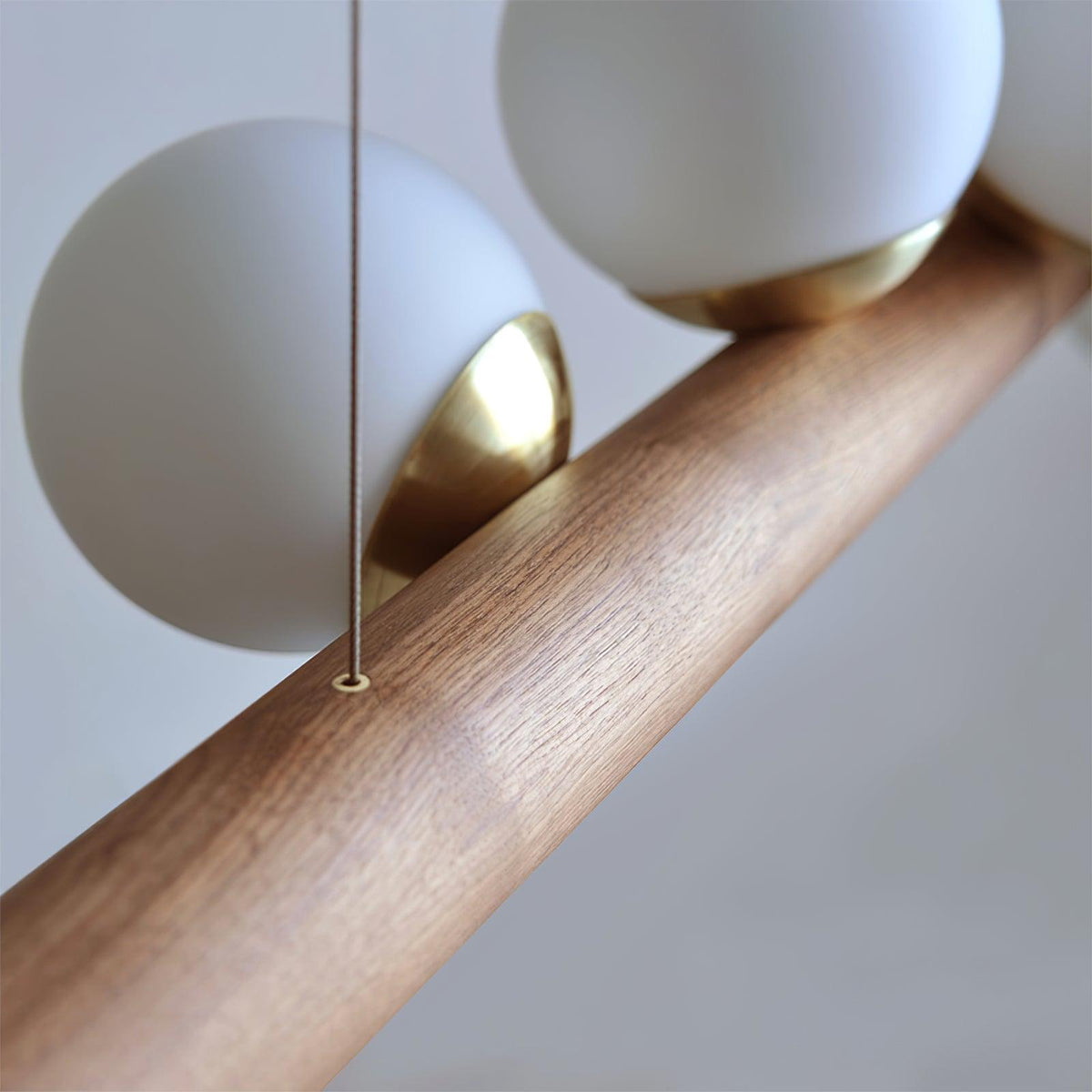 Arox Scandinavische houten hanglamp