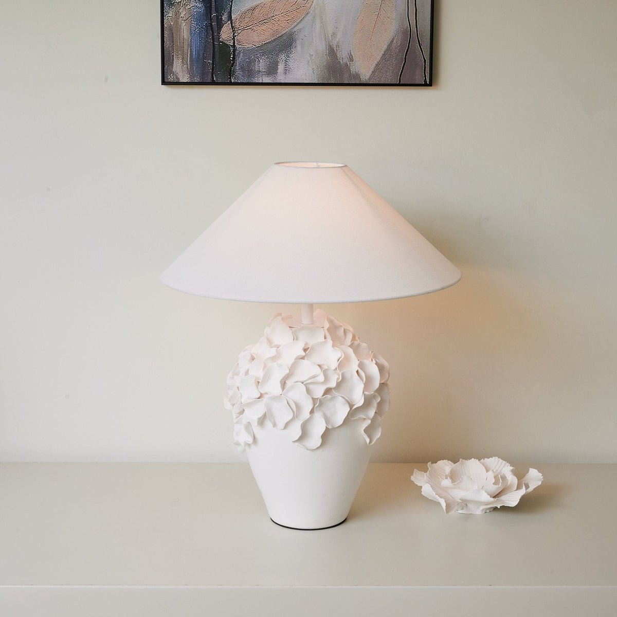 Eleanor Moderne tafellamp van keramiek