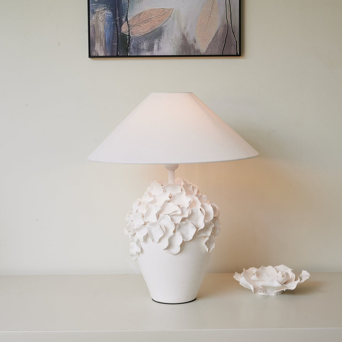 Eleanor Moderne tafellamp van keramiek