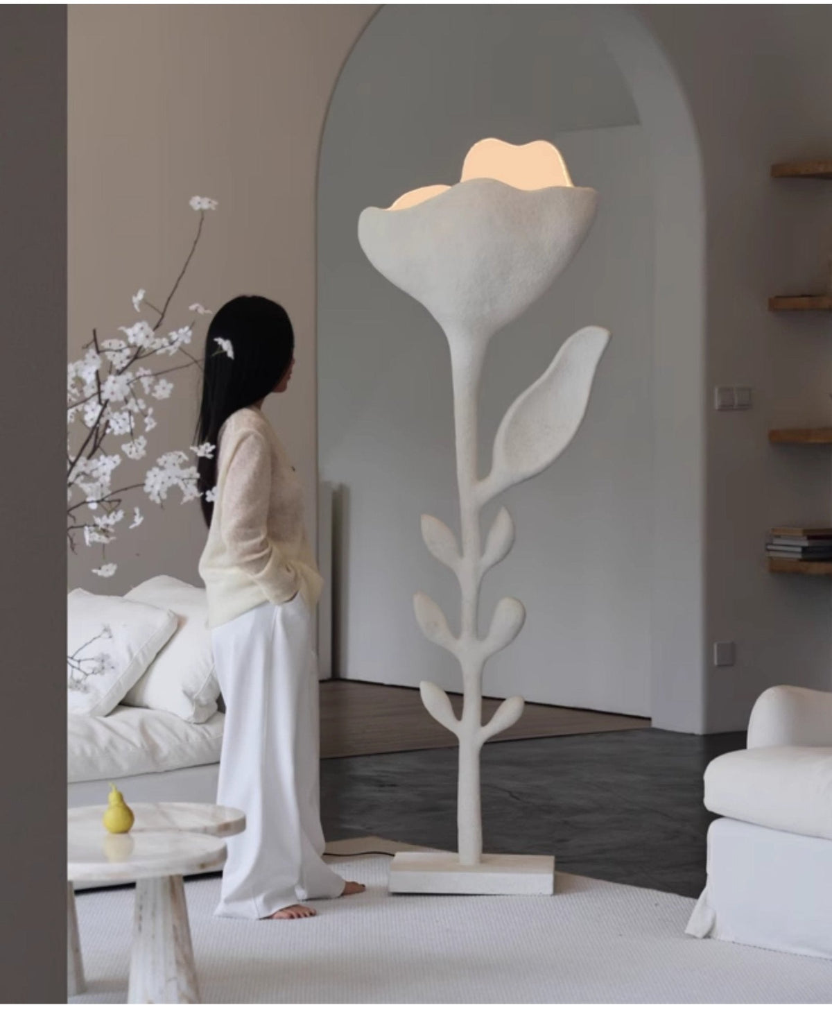 Esken vloerlamp