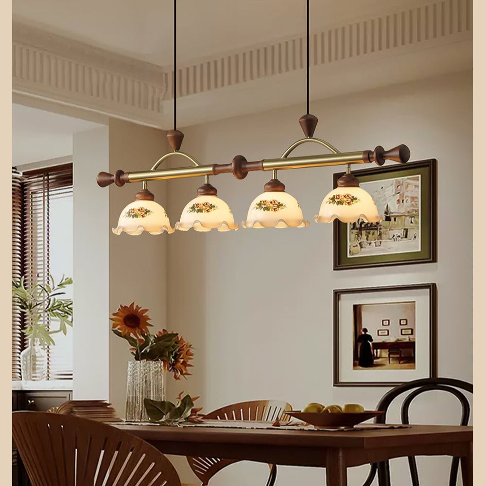Valcrest Floral Patroon Meerdere Hanglampen