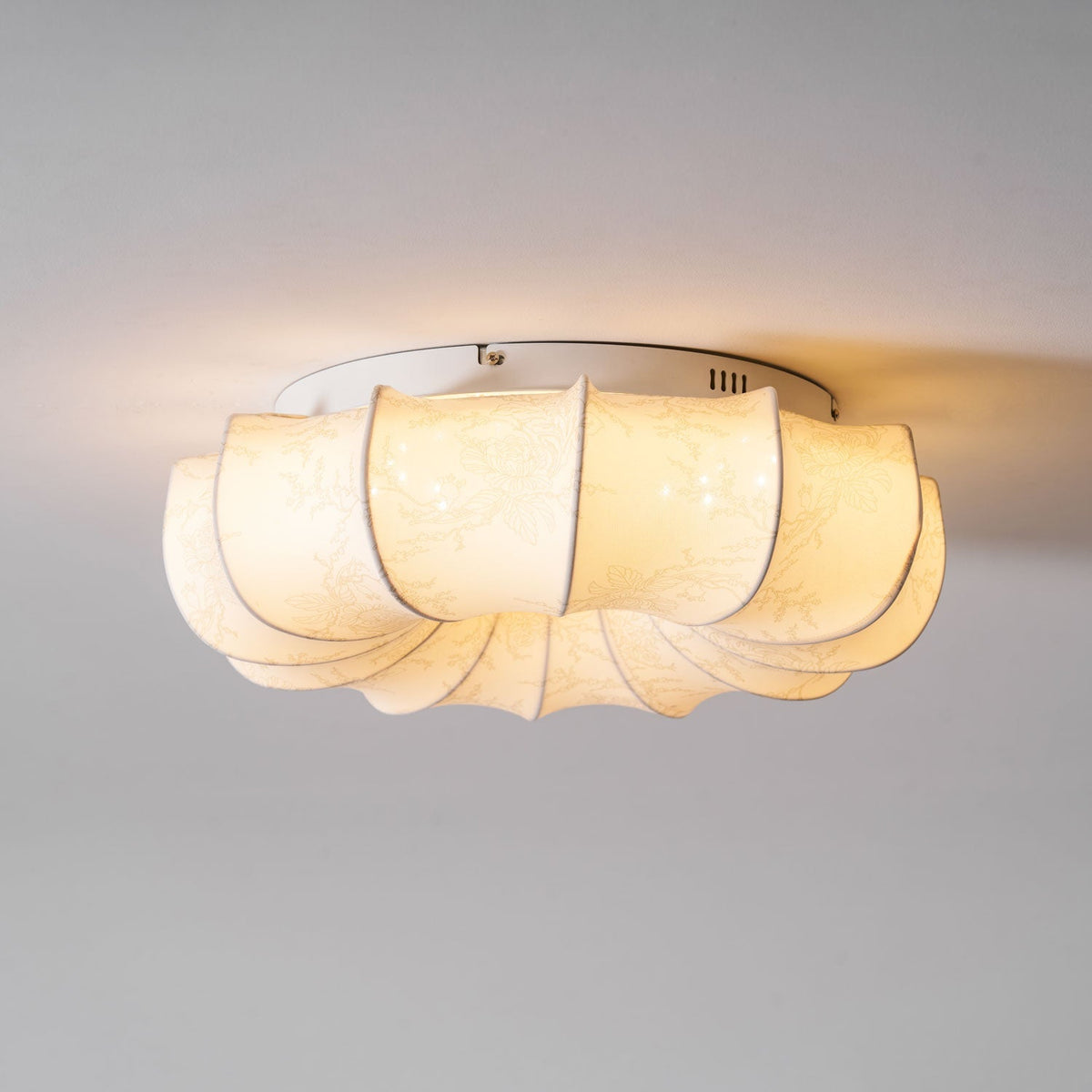 Vivaria Premium Noordse kunst houten katoenen plafondlamp