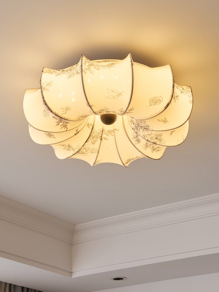 Vivaria Premium Noordse kunst houten katoenen plafondlamp