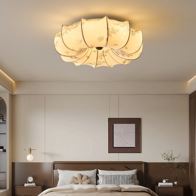 Vivaria Premium Noordse kunst houten katoenen plafondlamp