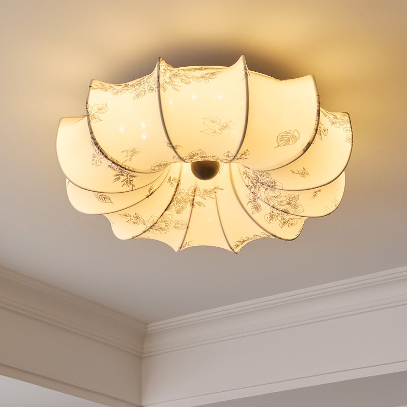 Vivaria Premium Noordse kunst houten katoenen plafondlamp