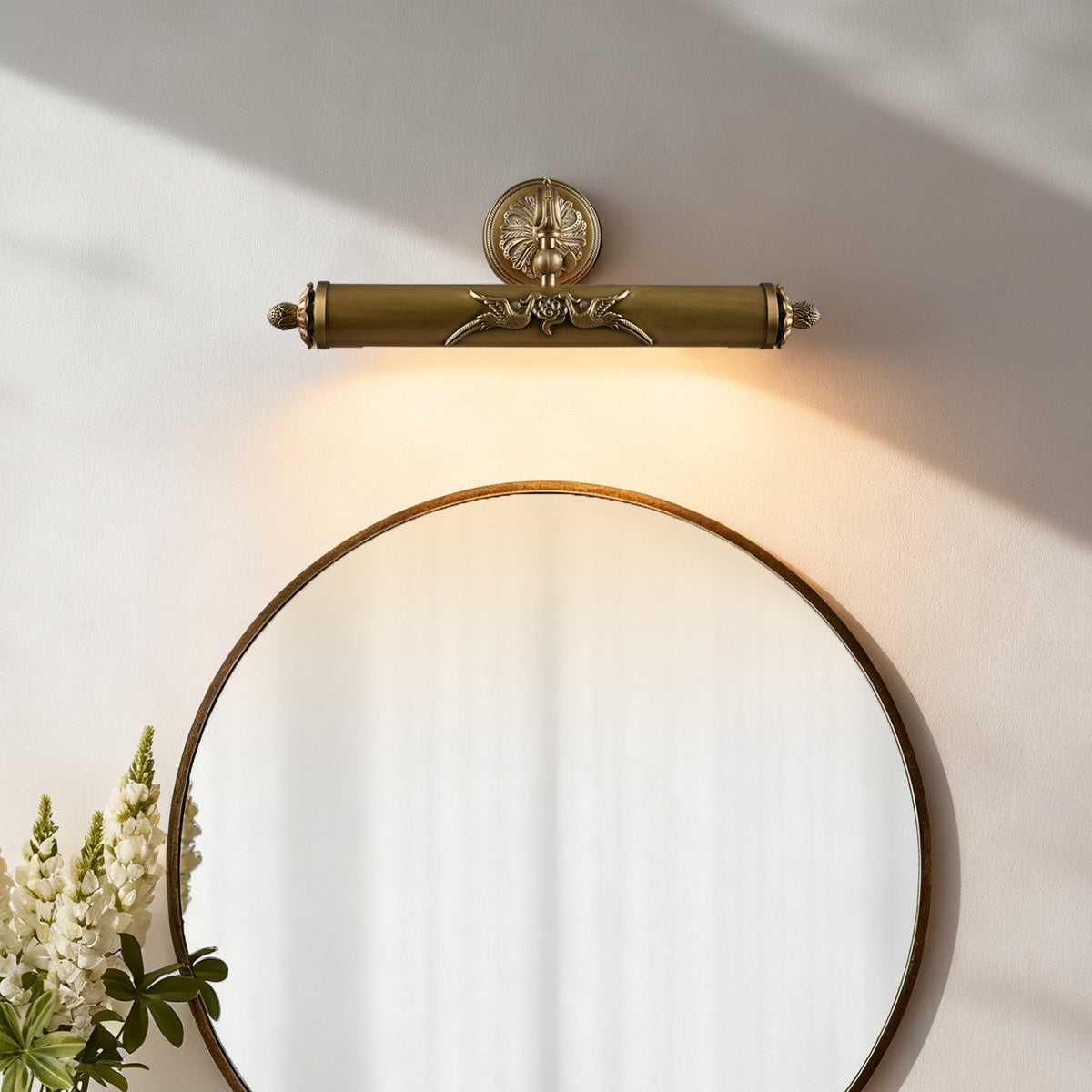 Casuaria Beam messing wandlamp
