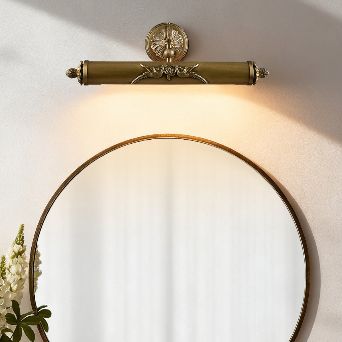 Casuaria Beam messing wandlamp