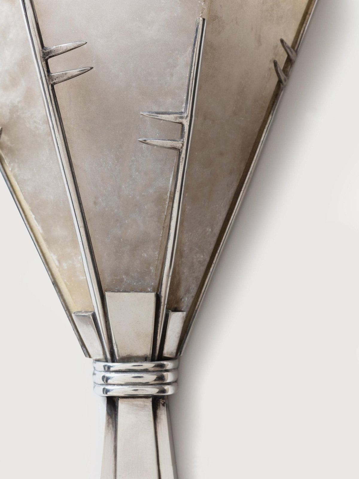Aura albast Fan wandlamp