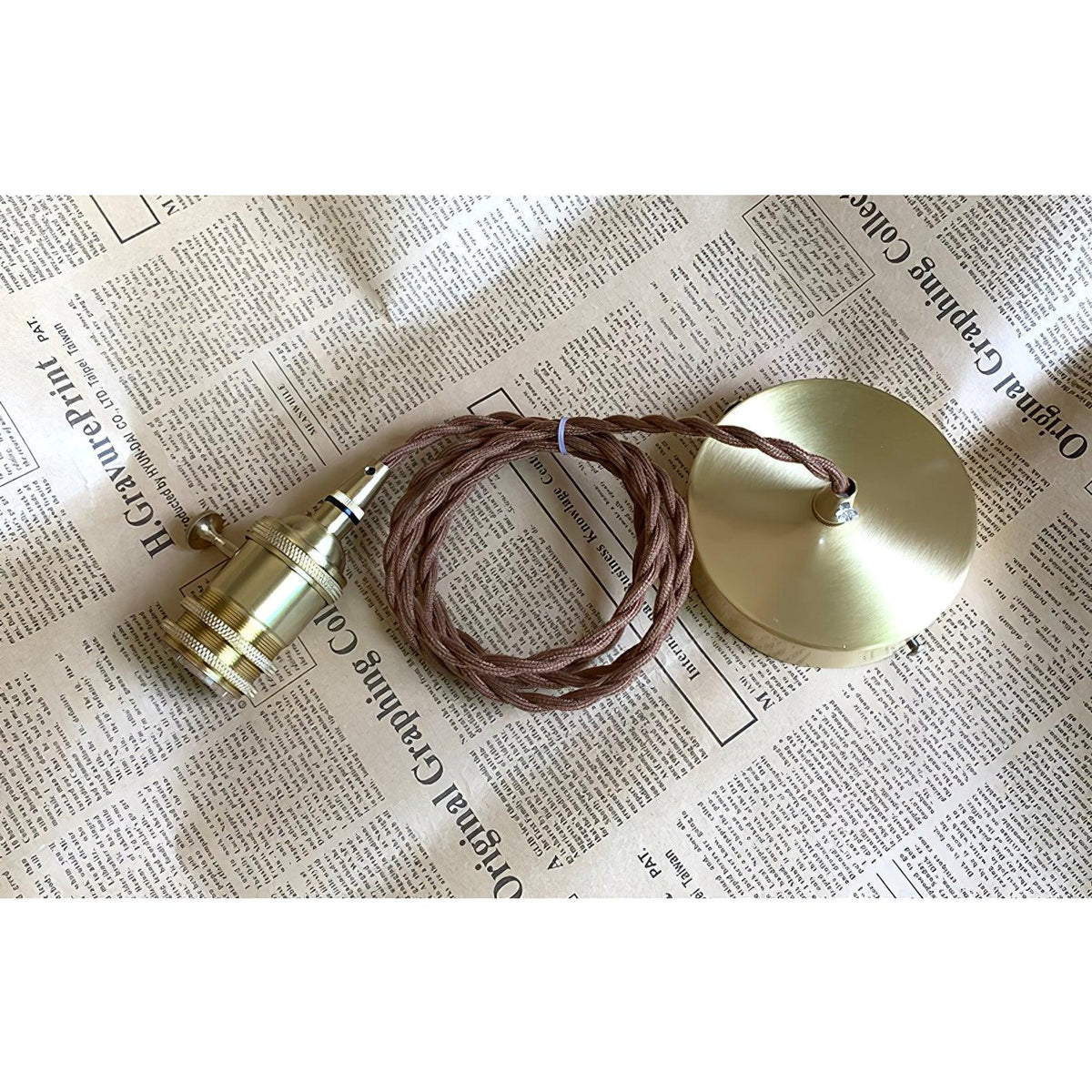 Celorise hanglamp van bruin glas met luxe ontwerp