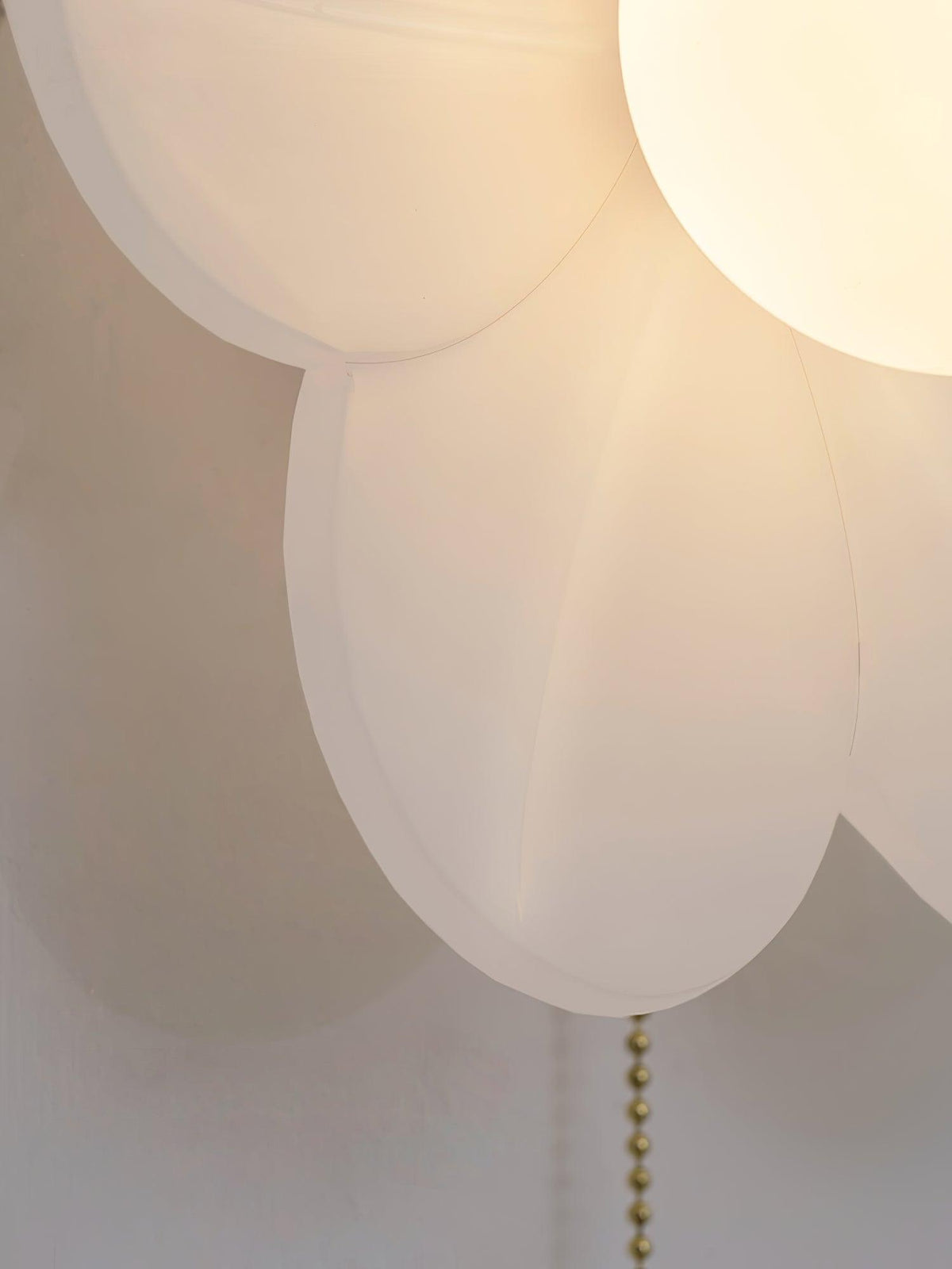 Bov Noordse kunst Flowers hars wandlamp