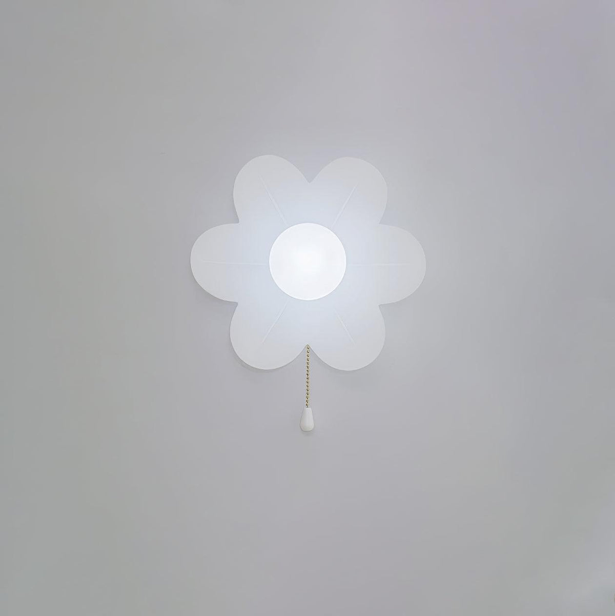 Bov Noordse kunst Flowers hars wandlamp