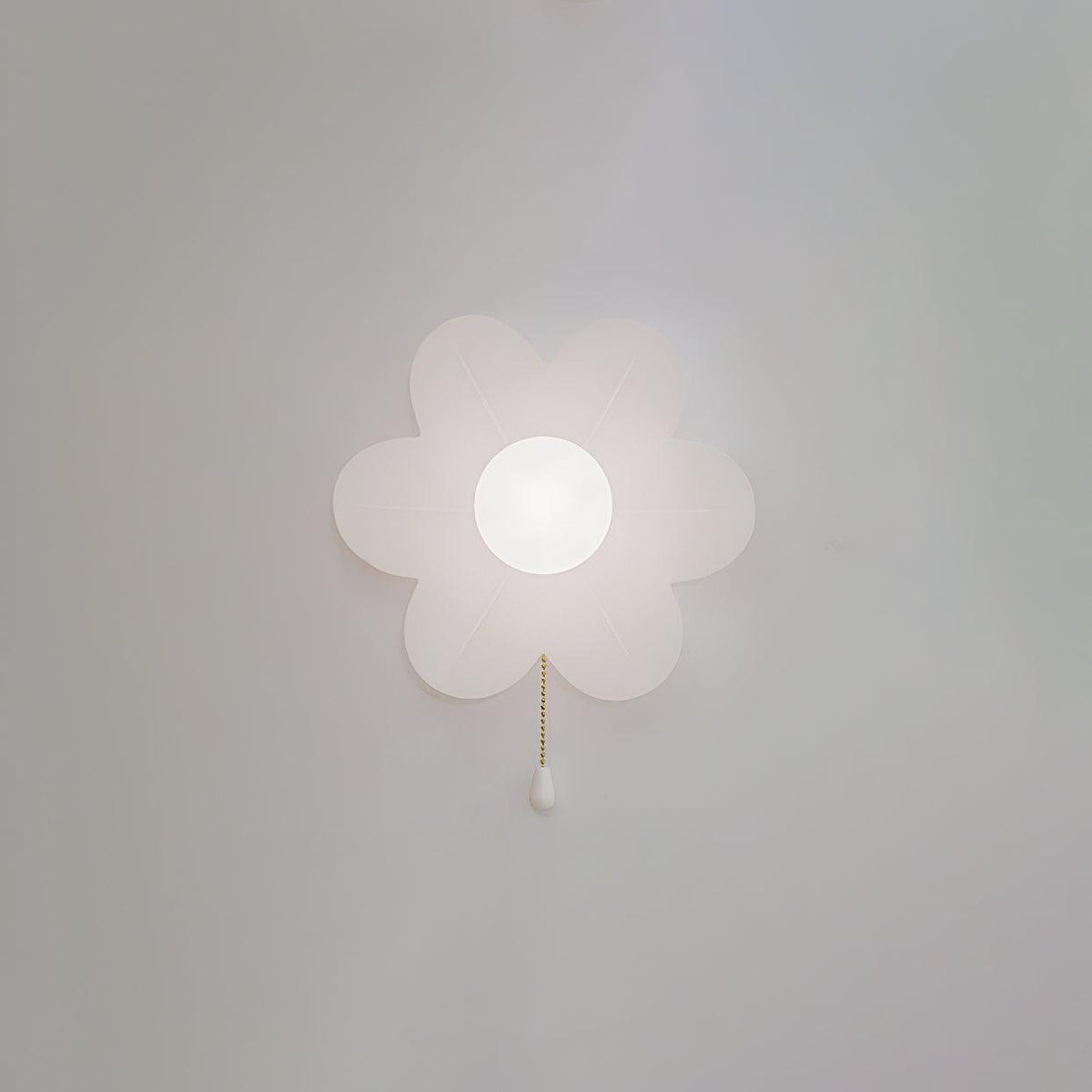 Bov Noordse kunst Flowers hars wandlamp