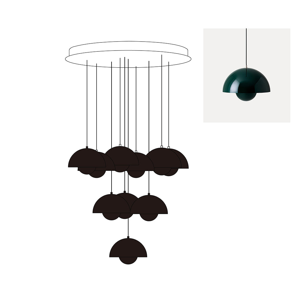 Indigle kroonluchter