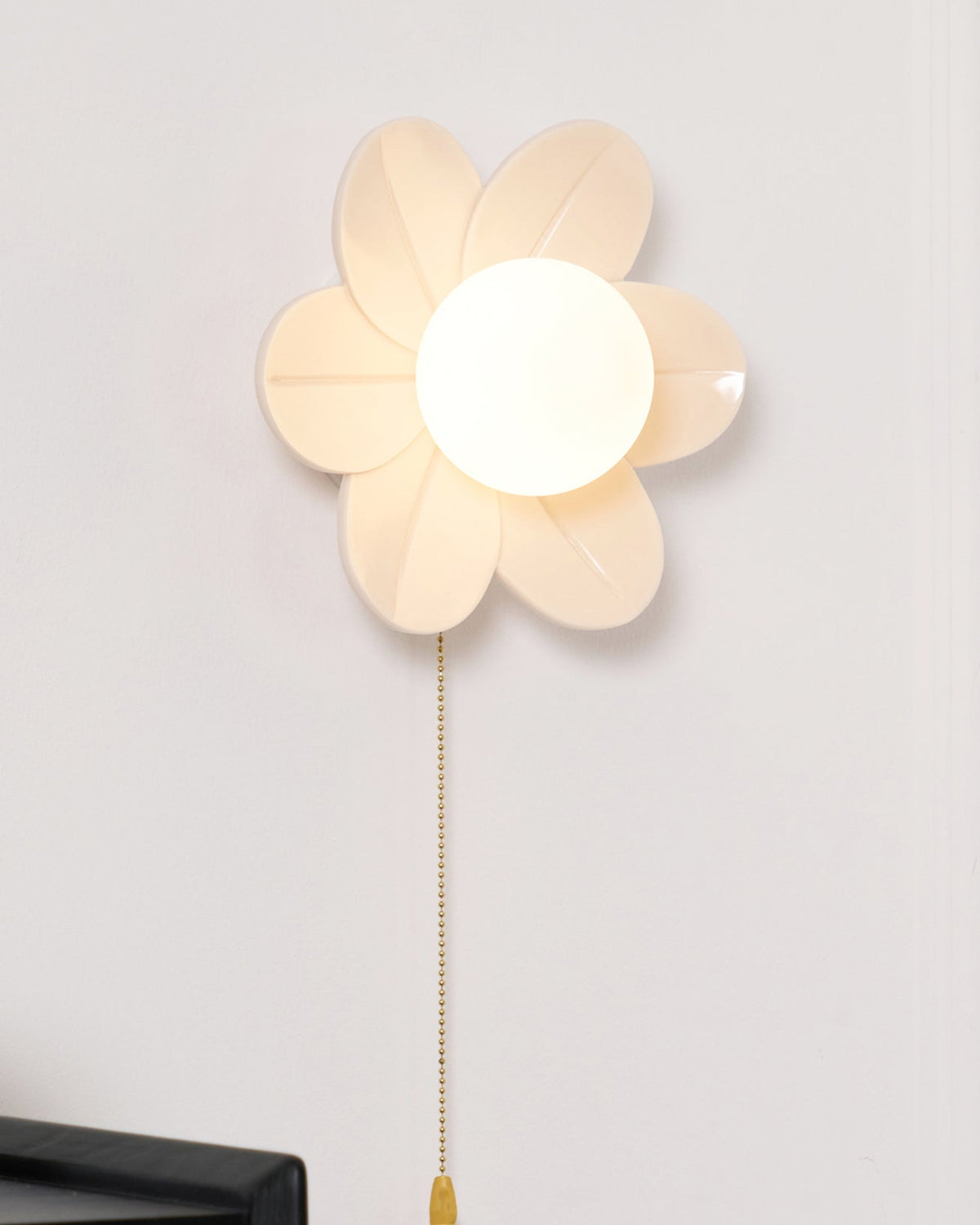 Bov Noordse kunst Flowers hars wandlamp
