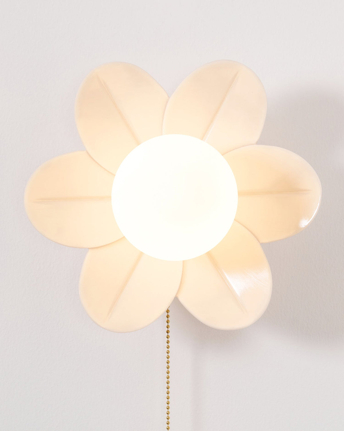 Bov Noordse kunst Flowers hars wandlamp
