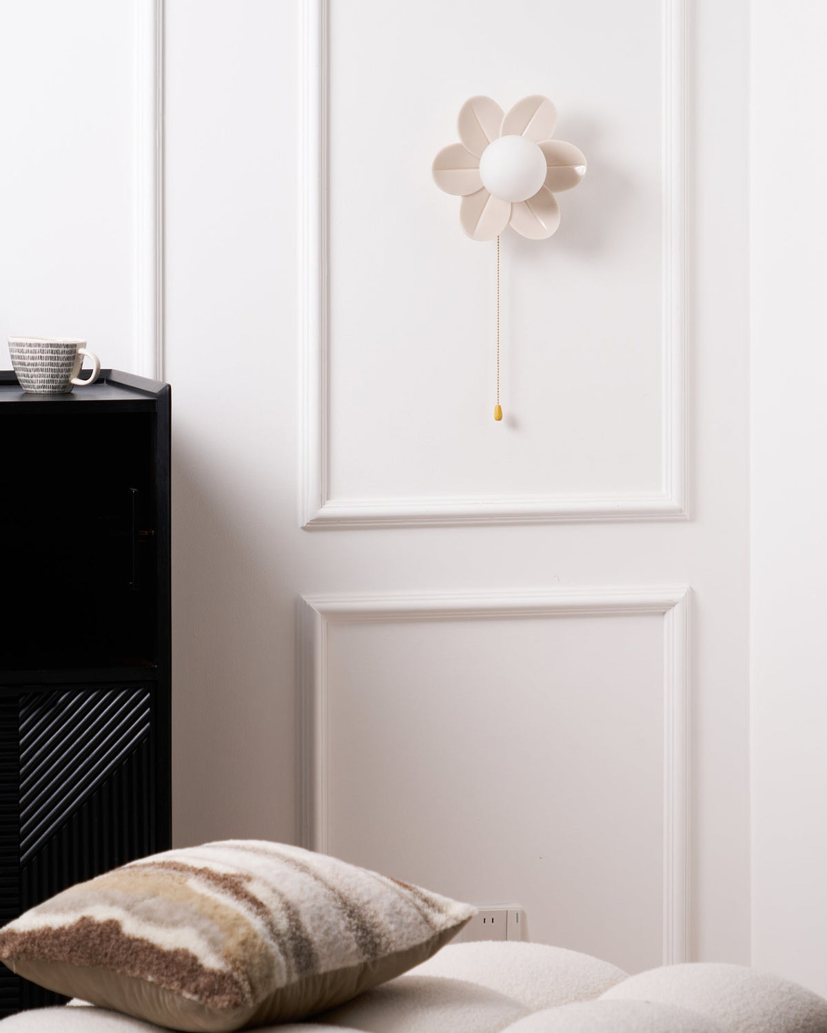 Bov Noordse kunst Flowers hars wandlamp