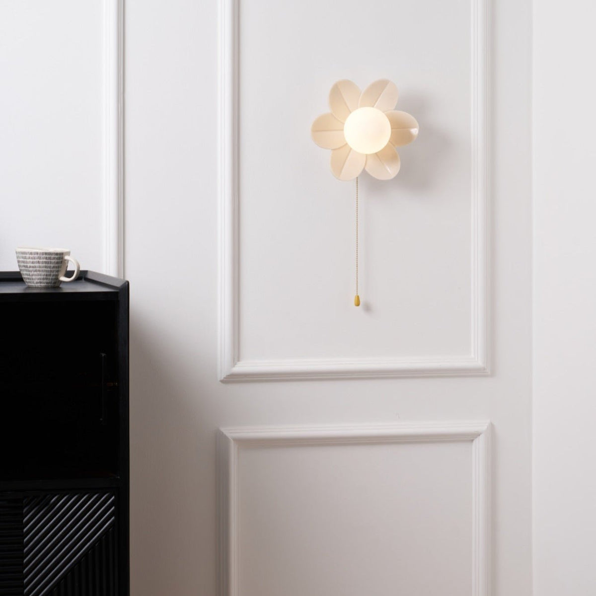 Bov Noordse kunst Flowers hars wandlamp