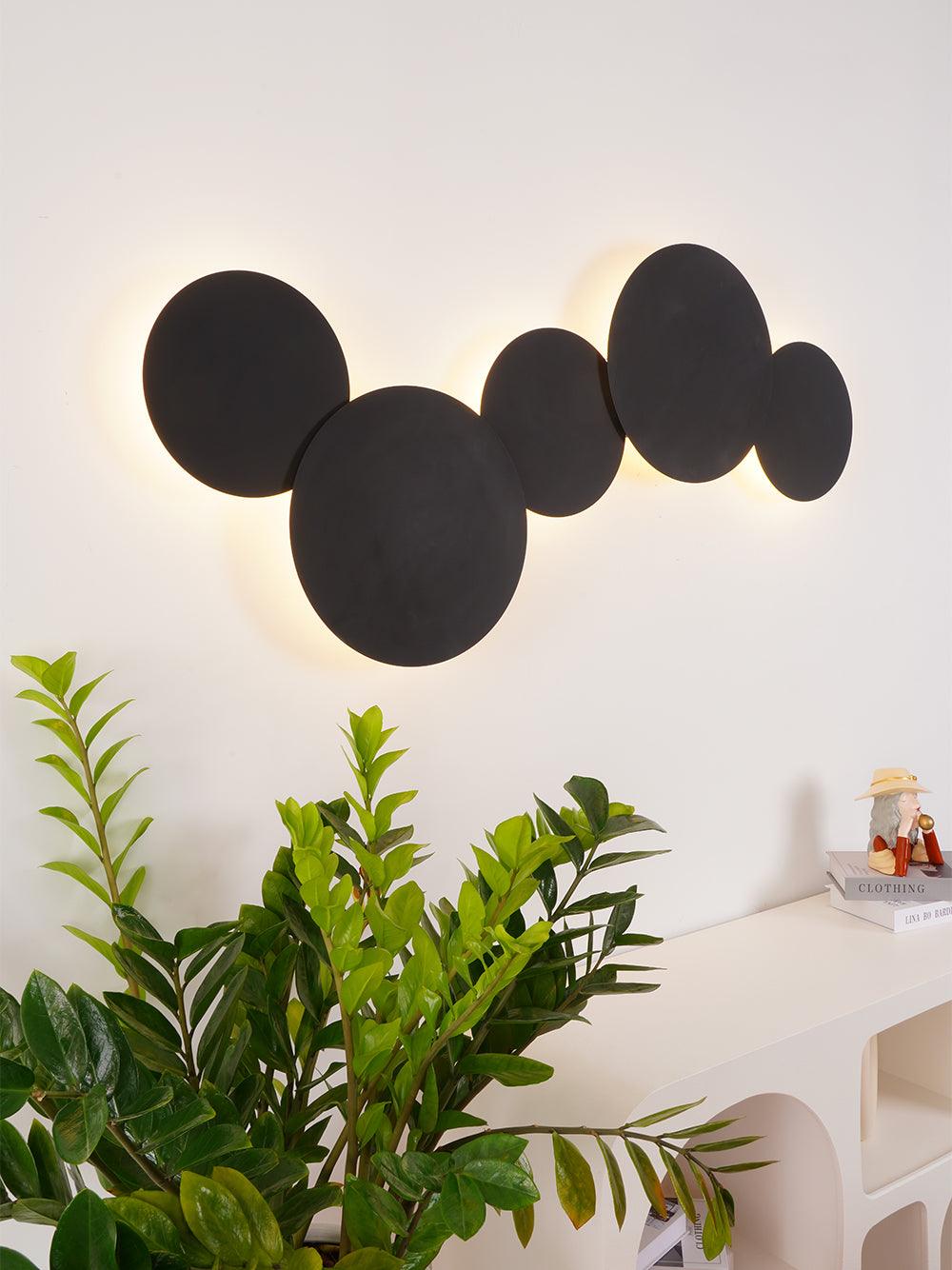 Arelis Geometrische wandlamp met Schijf