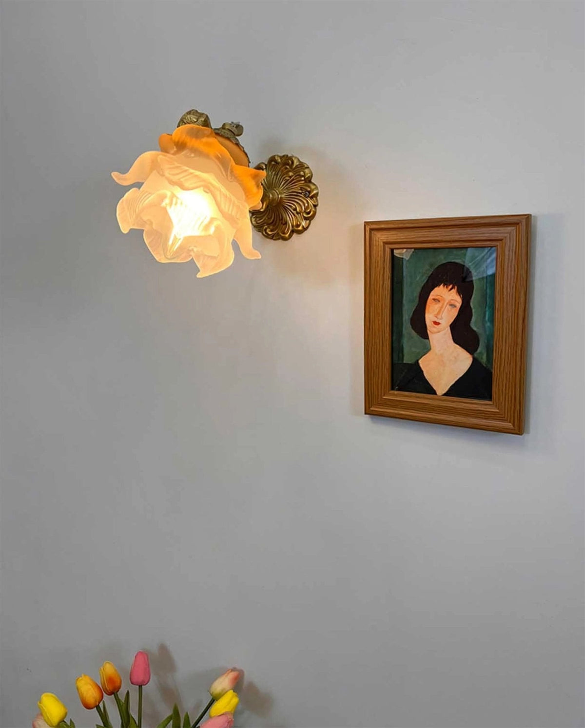 Bex Flying Angel wandlamp van glas