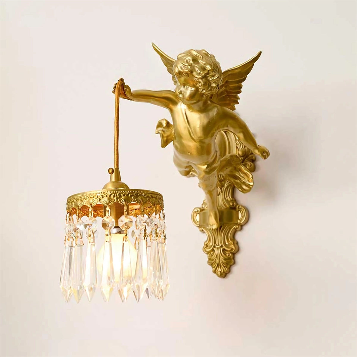 Bex Flying Angel wandlamp van glas