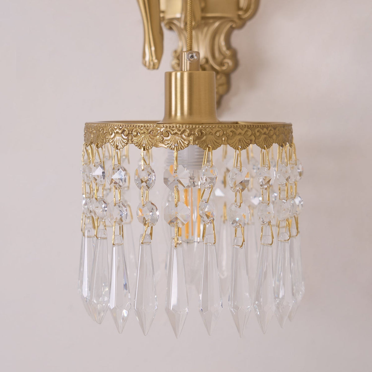 Bex Flying Angel wandlamp van glas