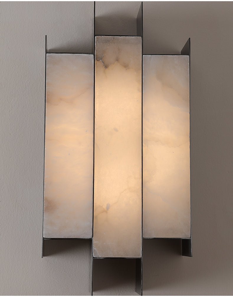 Finto Panel Moderne wandlamp met albast