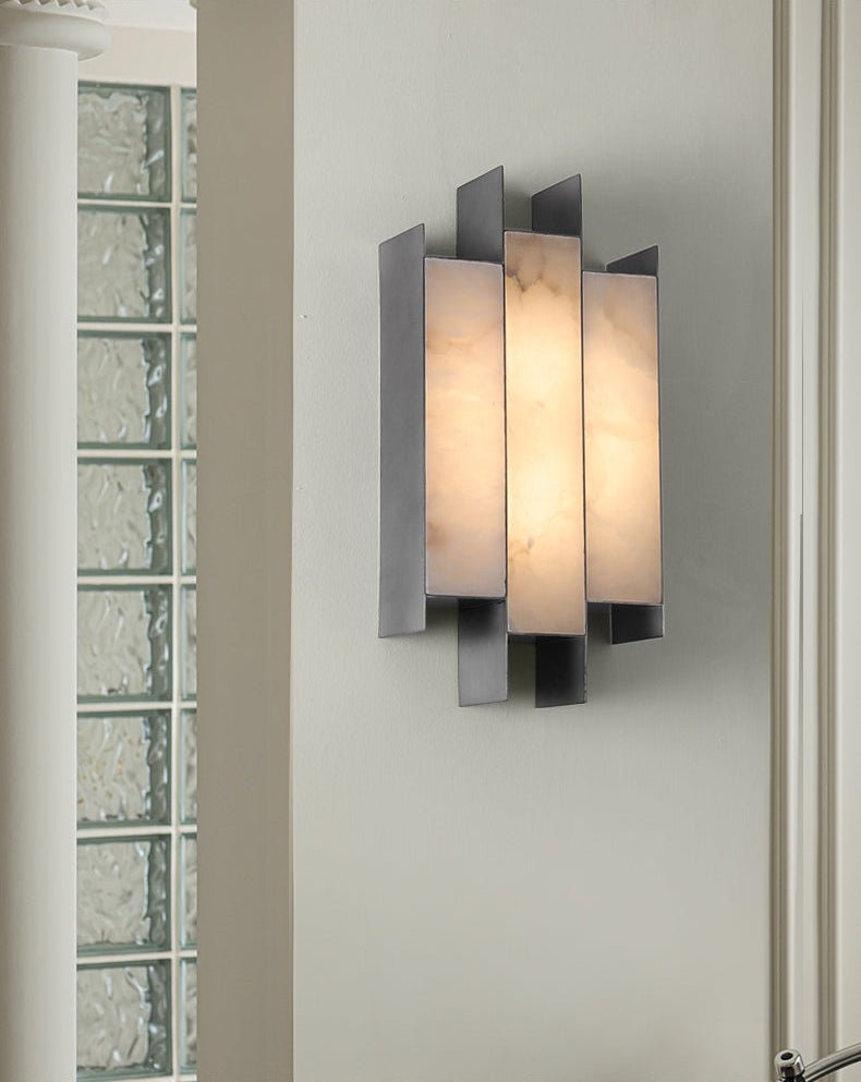 Finto Panel Moderne wandlamp met albast