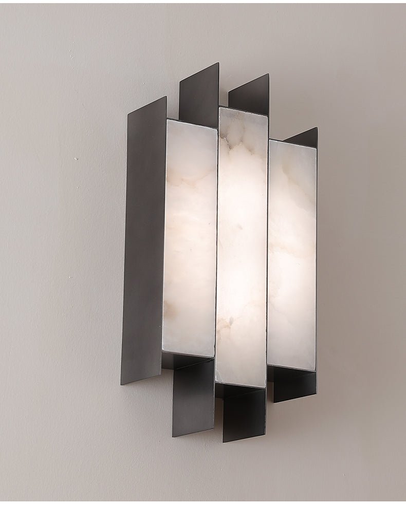 Finto Panel Moderne wandlamp met albast